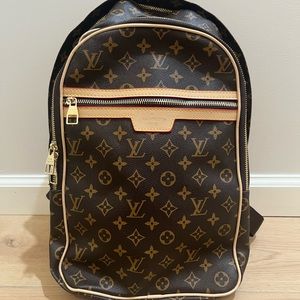 Louis Vuitton brown backpack